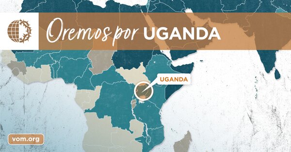 Map of Uganda's location